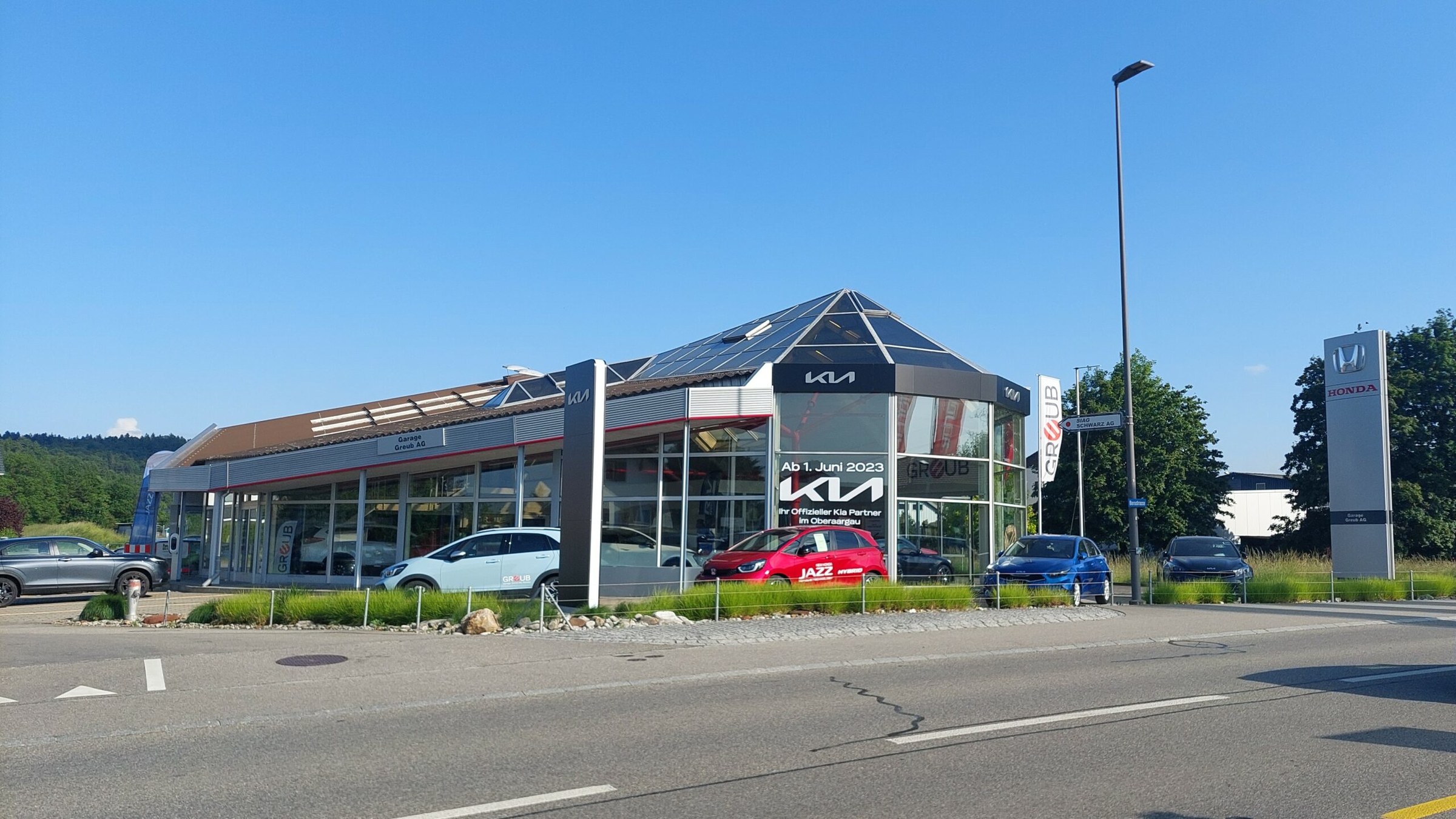 Modernisierung und Erweiterung Autogarage