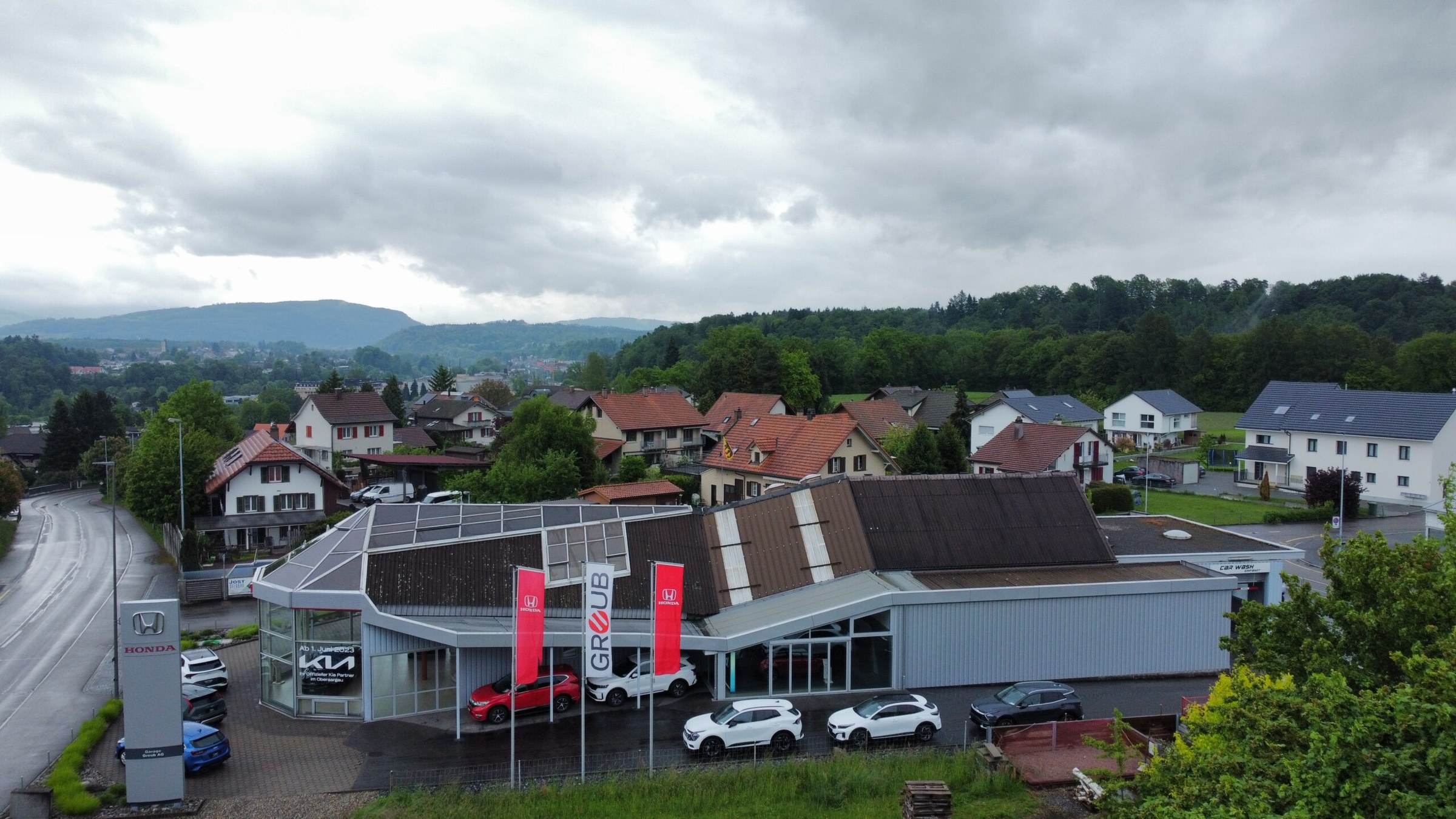 Modernisierung und Erweiterung Autogarage