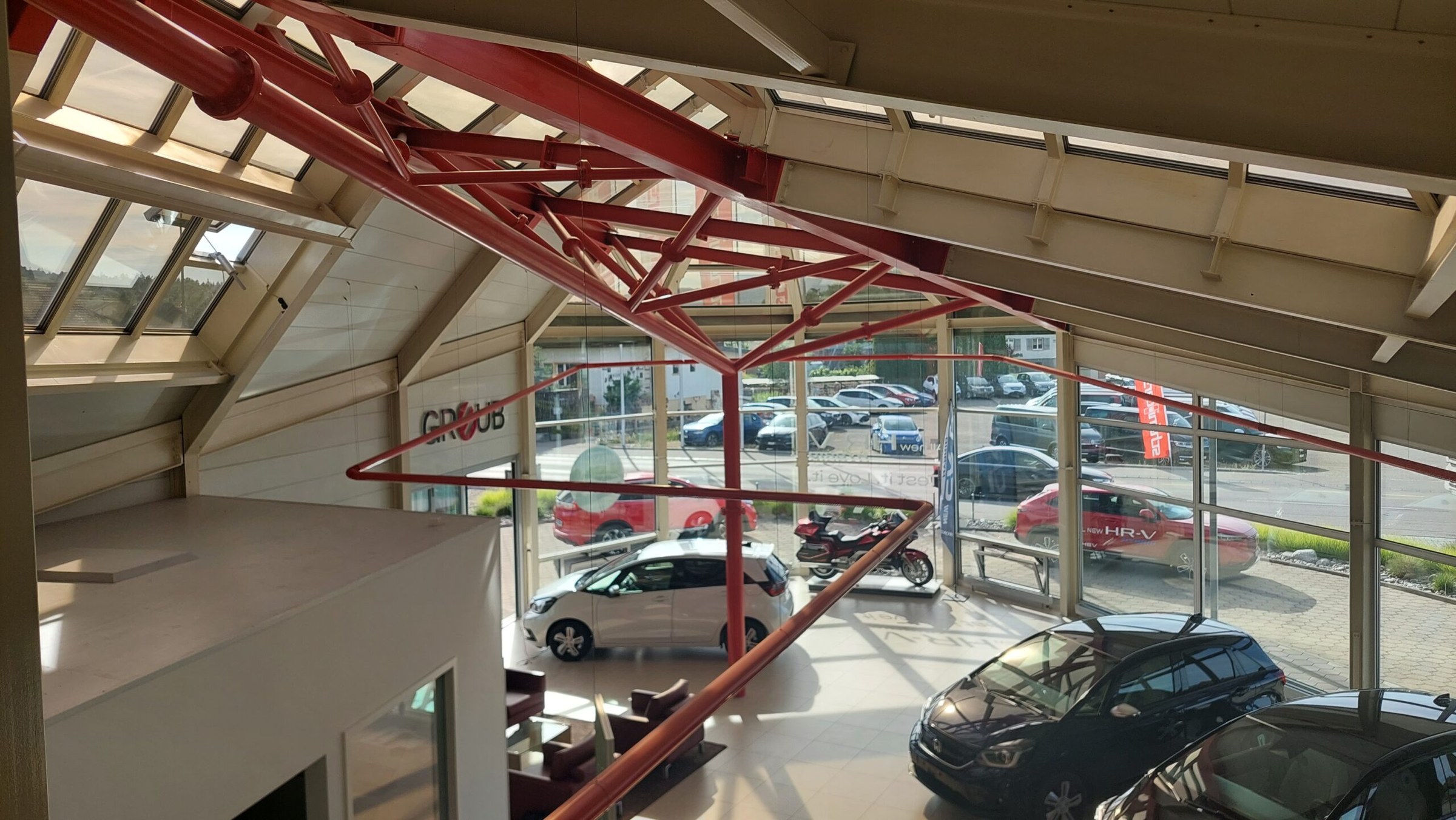 Modernisierung und Erweiterung Autogarage