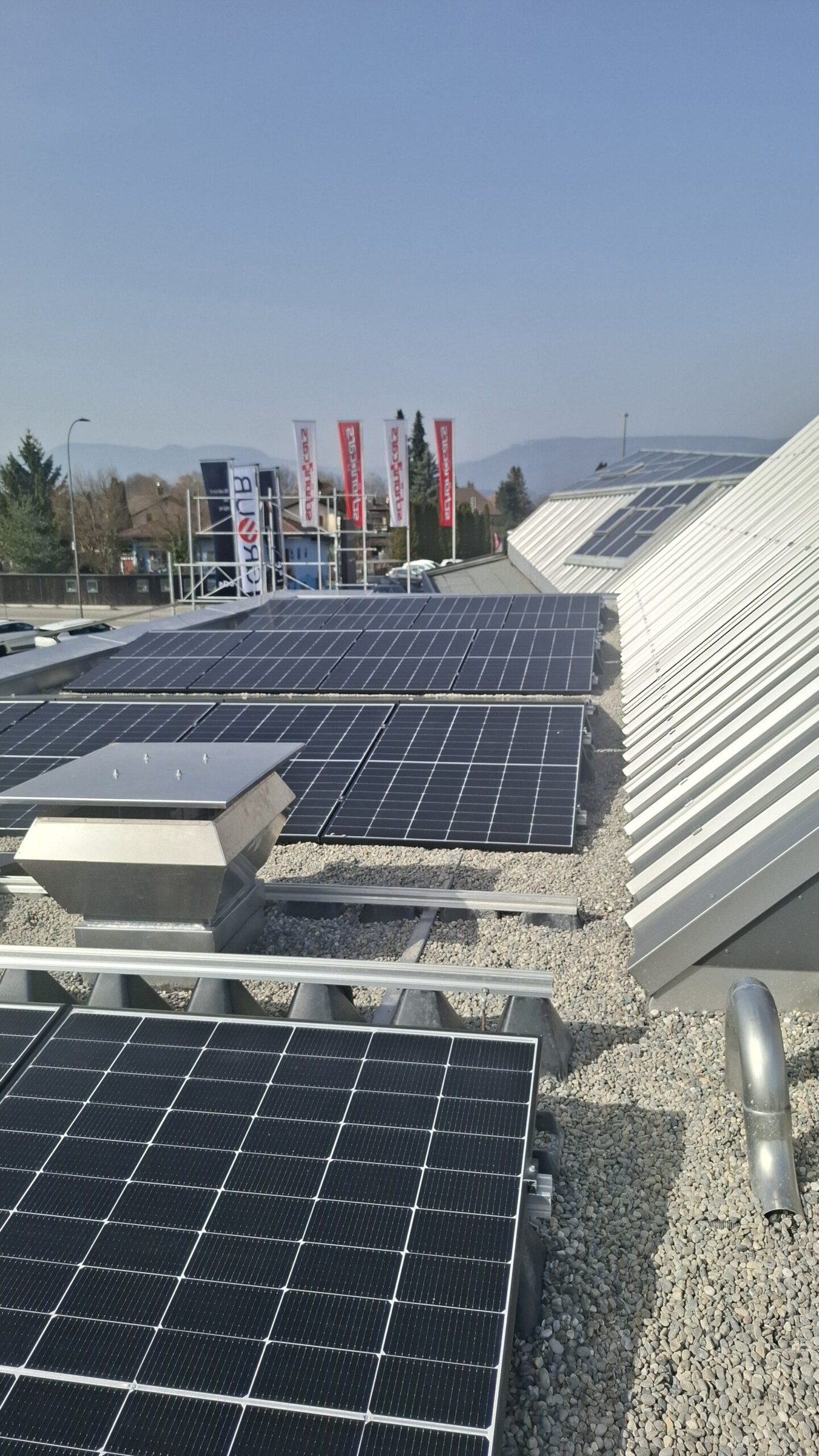 Modernisierung und Erweiterung Autogarage