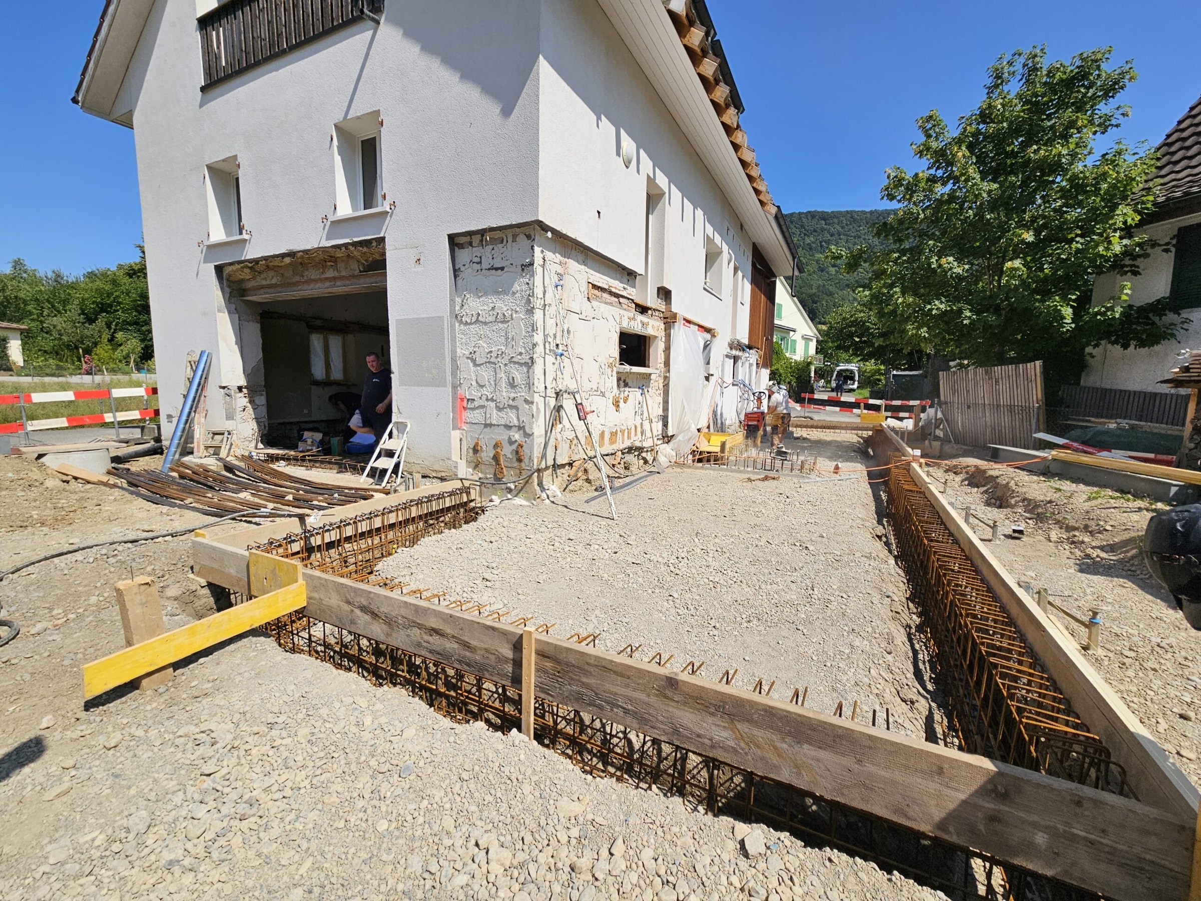 Umbau Mehrfamilienhaus