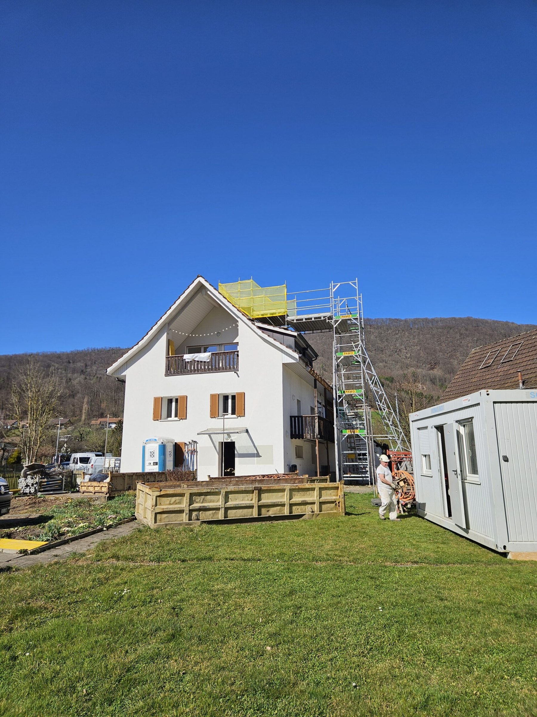 Umbau Mehrfamilienhaus
